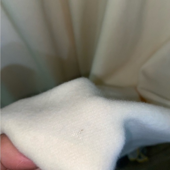 VTG Alorna Women's Wool Cape Coat O/S Neutral RARE Poncho Cocktail Party - Picture 15 of 16